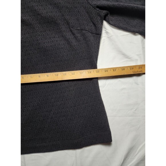 NWT Boden Womens 2R Sarah Ottoman Ribbed Boat Neck 3/4 Sleeve Top Black - Picture 8 of 10